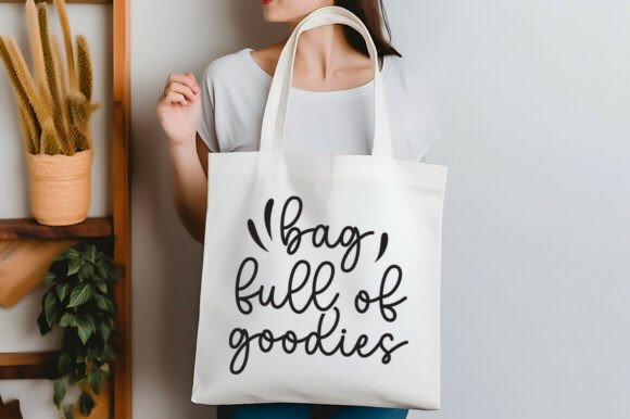 A Bag Full of Goodies: A Graphic Asset for Crafts & Business Branding