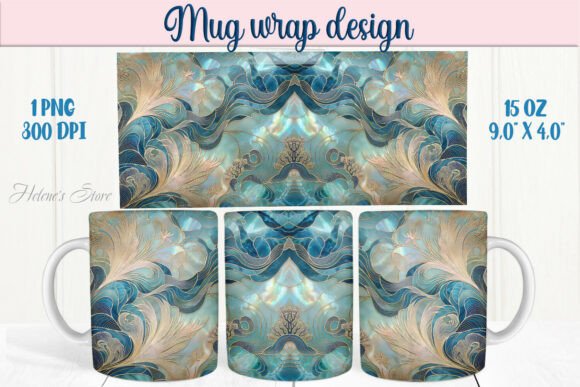A Designer's First Impression of Sea Life Patterns Graphics for Crafts