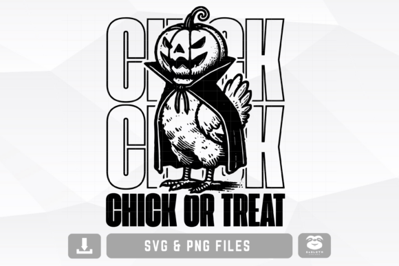 A Designer's Take on the Chick or Treat SVG Graphics