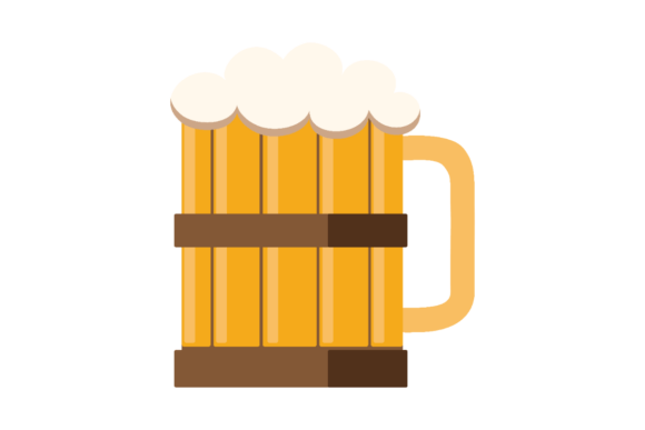 A Designer’s Review: Wooden Beer Mug Graphics for Crafts