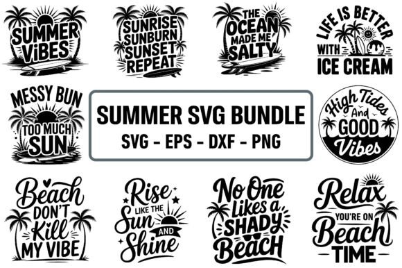 A Summer SVG Bundle for Graphics and Crafts: A Publisher's Review