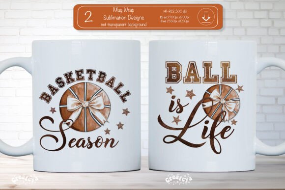 Basketball Quote Mug Sublimation for Crafters & Graphic Design