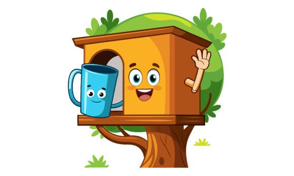 Craft Graphics Review: Animated House & Mug Characters