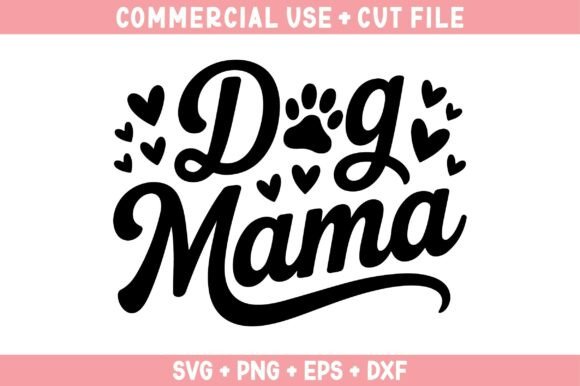 Dog Mama Graphics for Craft-Based Business Branding